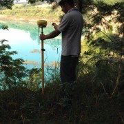 MEDIÇÃO DA LAGOA DE MINERAÇAO